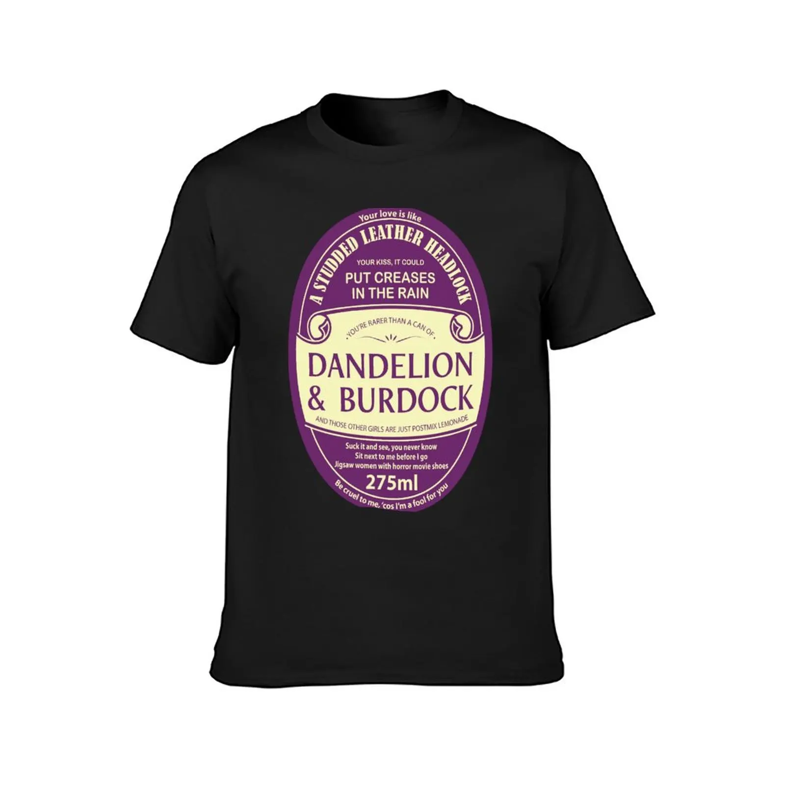 Dandelion & Burdock T-Shirt graphics tops quick-drying blanks mens funny t shirts