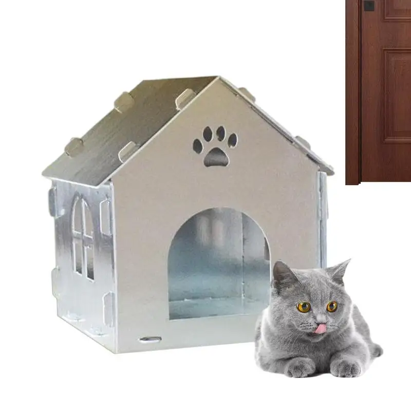 Cat House For Outdoor Cats Insulated Feral Cat House Shelter For Winter Warm Cat Shelter Cold Weather House Cat Beds Pet House