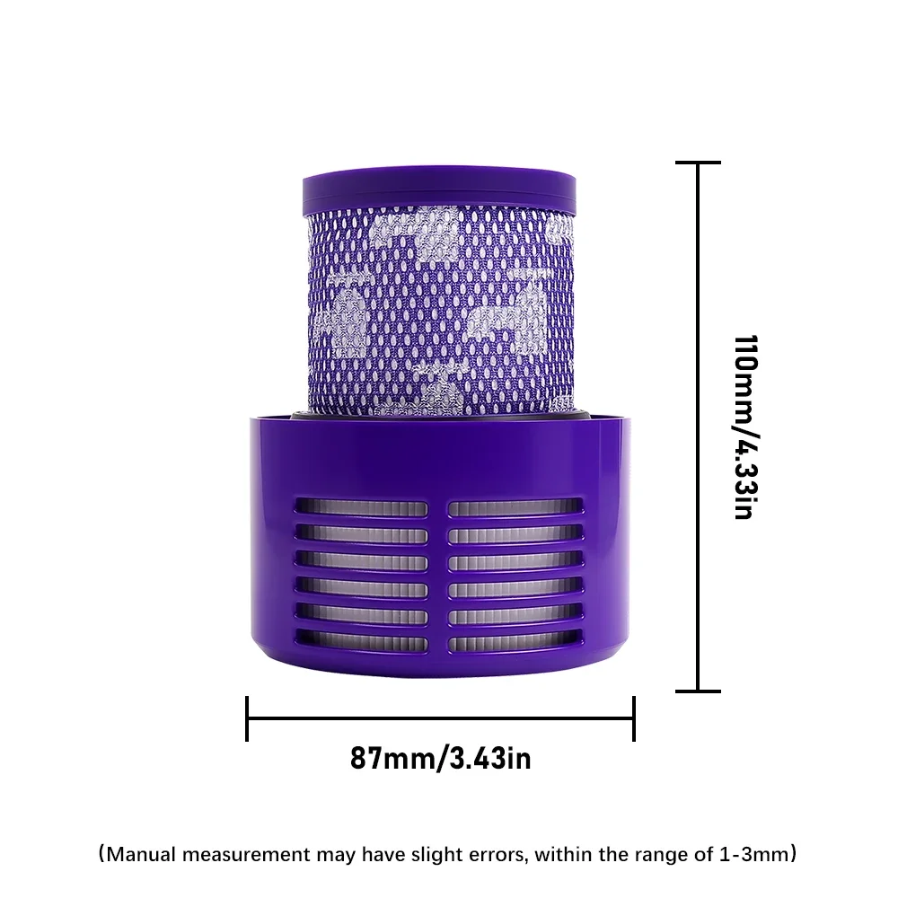 1-4 قطعة قطع غيار فلتر HEPA لـ Dyson V10 US جهاز آلي لتنظيف الأتربة SV12 قابل للغسل بعد مرشح استبدال ملحقات التنظيف