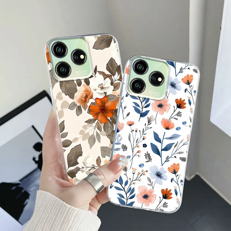 Tapa para ZTE V50 diseño 4G5G funda inteligente transparente a prueba de golpes para ZTE Blade V50 Vita funda de teléfono de silicona suave TPU Fundas de dibujos animados