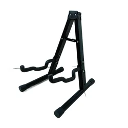 Folding A-type Guitar Stand, Electric Wood Dual Use Stand, Small Volume Instrument Accessories