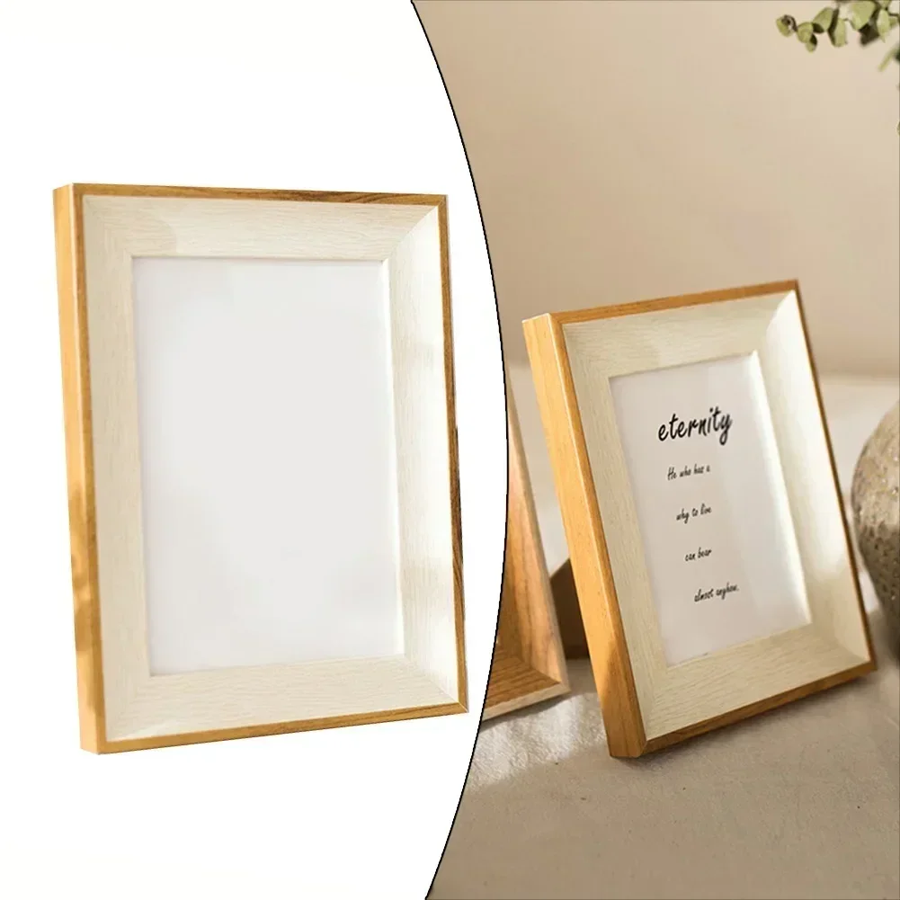 Resin Photo Frame For Wall Hanging  Wooden Picture Frame Stand For Pictures Photo Decor Commemorative Gifts Pictures Frame Photo