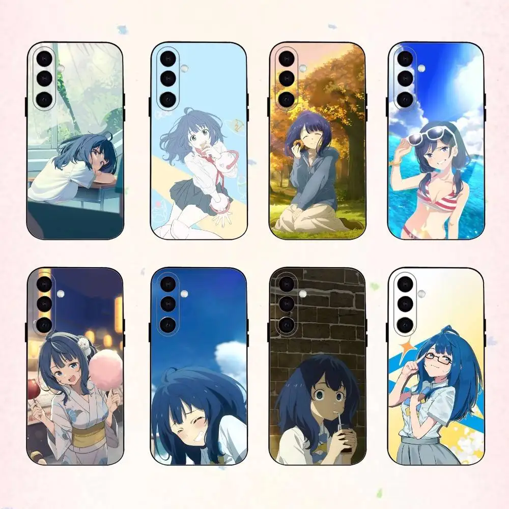 

Anime A-Anna Yanami phone Case For Samsung Galaxy A73,A72,A71,A70,A53,A52,A51,Others Soft Black Shell