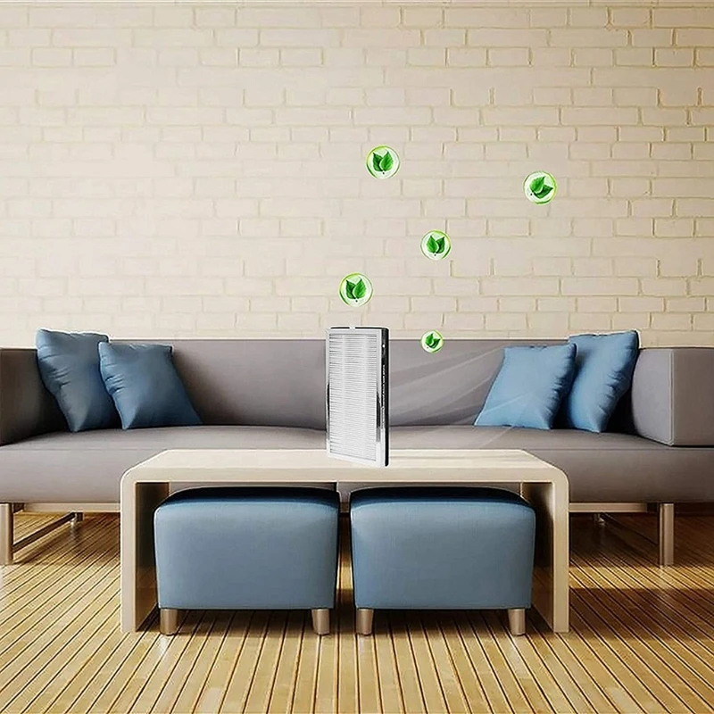 2 ชิ้นตลับกรอง HEPA กรองเครื่องฟอกอากาศกรองเปลี่ยนกรอง