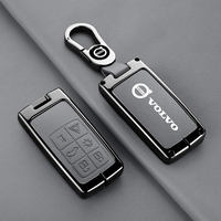 Zine Alloy Car Remote Key Case Cover Shell Holder For Volvo S60 S80 V60 XC60 XC70 S60L S80L V40 XC90 Full Protection Accessories