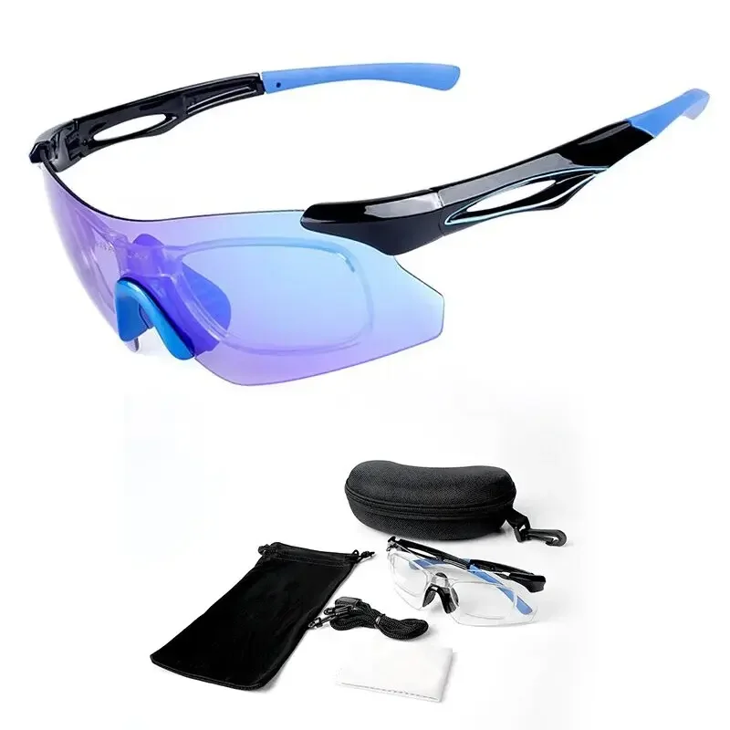 Men running sunglasses UV400 protection cycling sports glasses Golf fishing polarized cycling Goggles