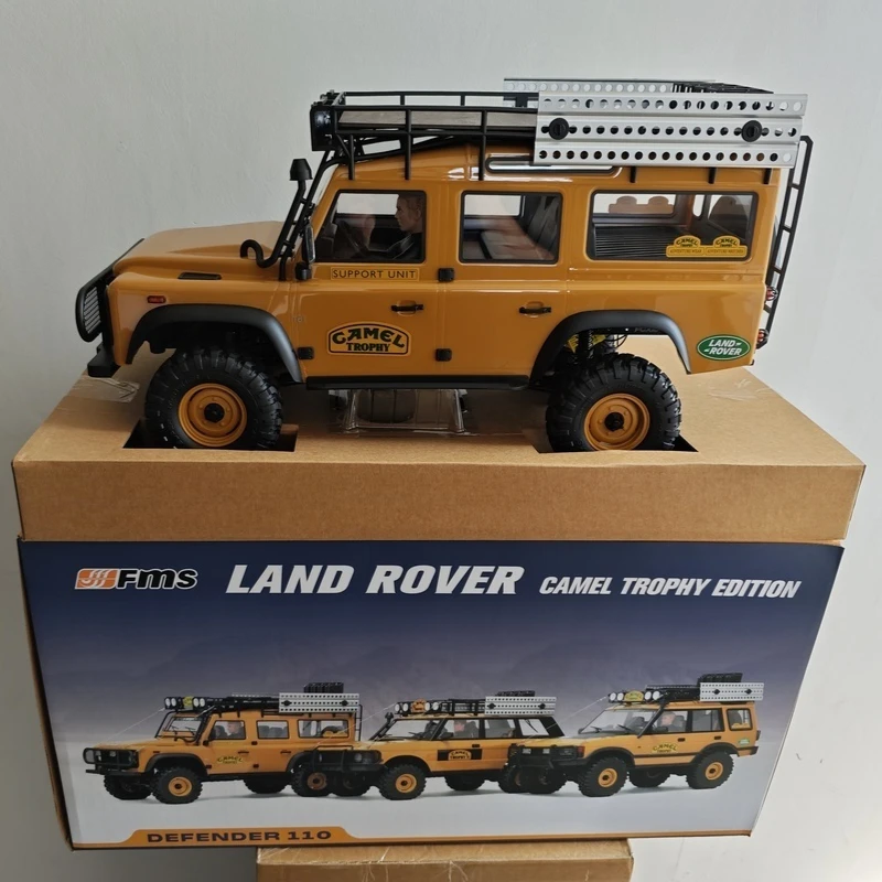 

Новый профессиональный альпинистский внедорожник Fms 1/10 Camel Cup Fcx10 с передней и задней прямой осью, две скорости передачи