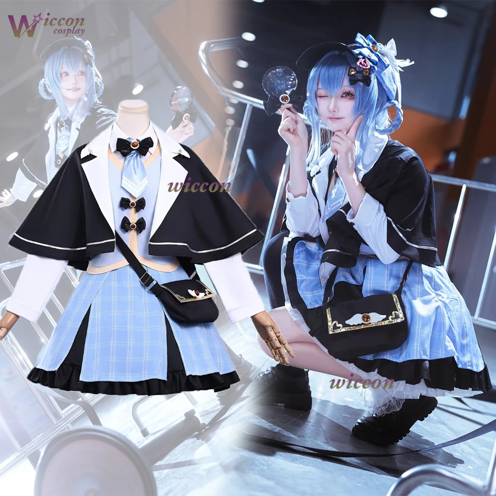 NebulCloak Magical Girl Witch Trial Cosplay Costume Orange Sherry Outfit Anime Character Roleplay Lolita Dress Uniform Halloween