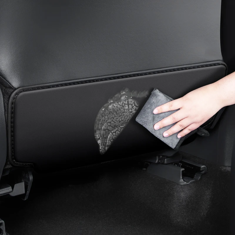 Car Seat Anti Kick Mat For Toyota Prius XW60 2023 2024 Car Seat Backs Protector Pad Microfiber Leather Protection Cover
