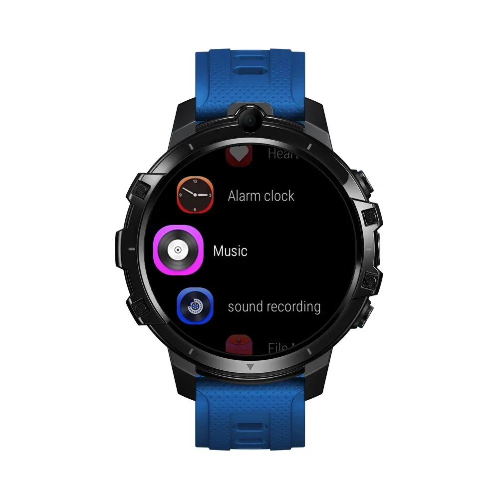 Outdoor Zeblaze THOR 6 4G SmartWatch 1.6 Inch IPS Display GPS/GLONASS Helio P22 Octa Core 64GB 830mAh Android 10 Smart Watch Men