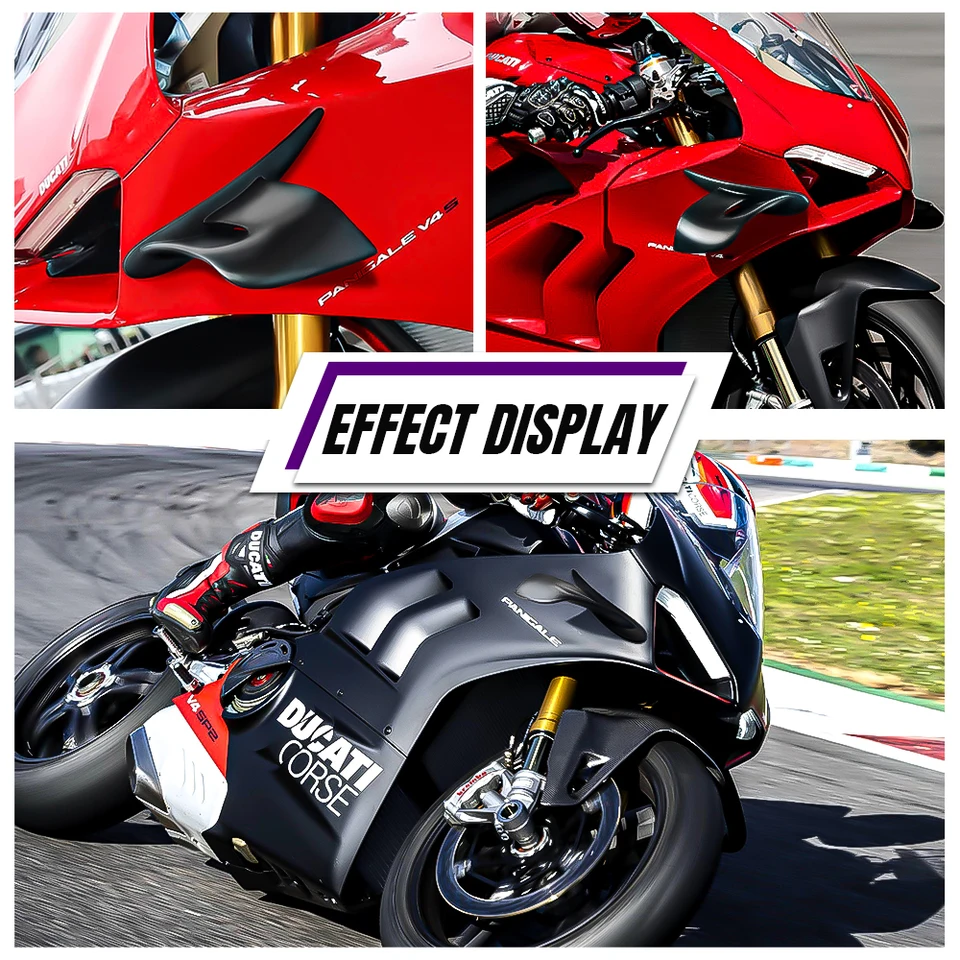 For Ducati Panigale V4 V4S V4R 2020 2021 Fairing Wings Side Panels