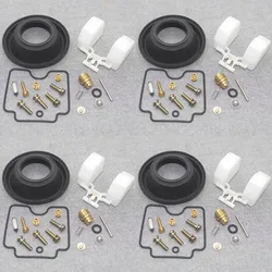 for FZS600 Fazer 1998-2003 FZS 600 Motorcycle Carburetor Fuel System Repair Kit Plunger diaphragm float