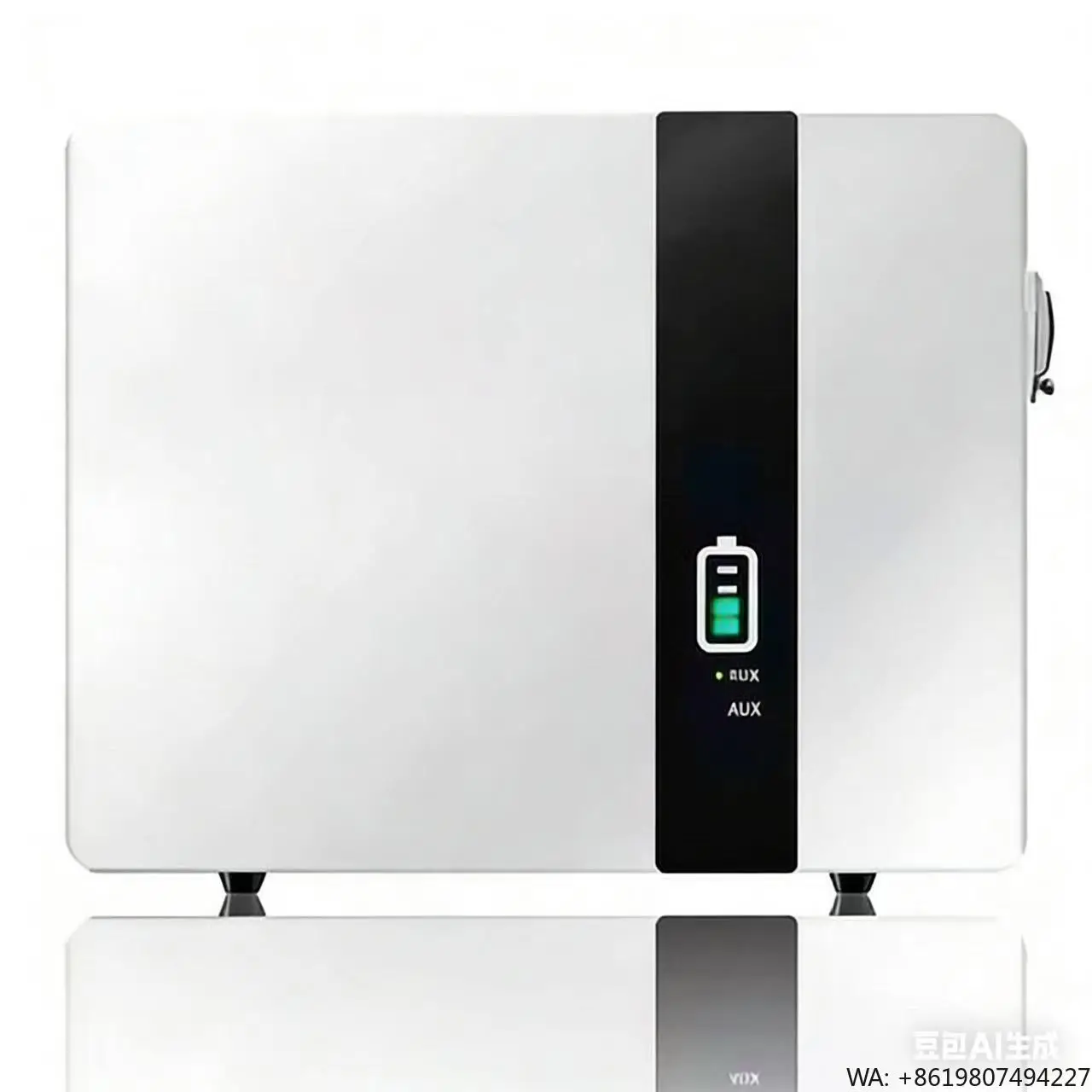 Lithium Battery Household Energy Storage 51.2V Stackable Hybrid Grid Wall Mounted LiFePO4 Battery ESS