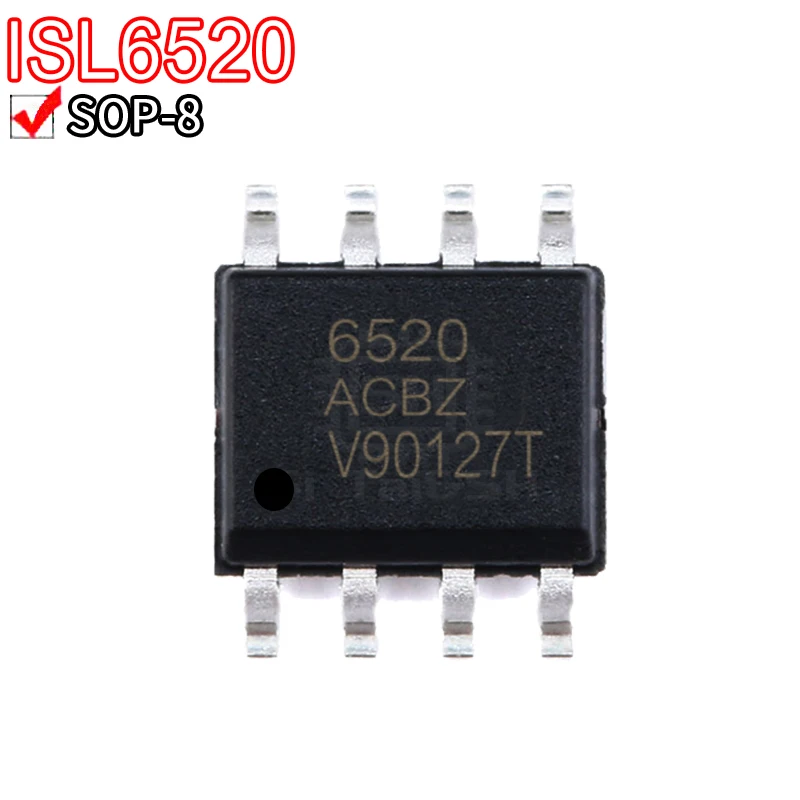 5PCS ISL6520ACBZ-T package SOP8 ISL6520 power management chip