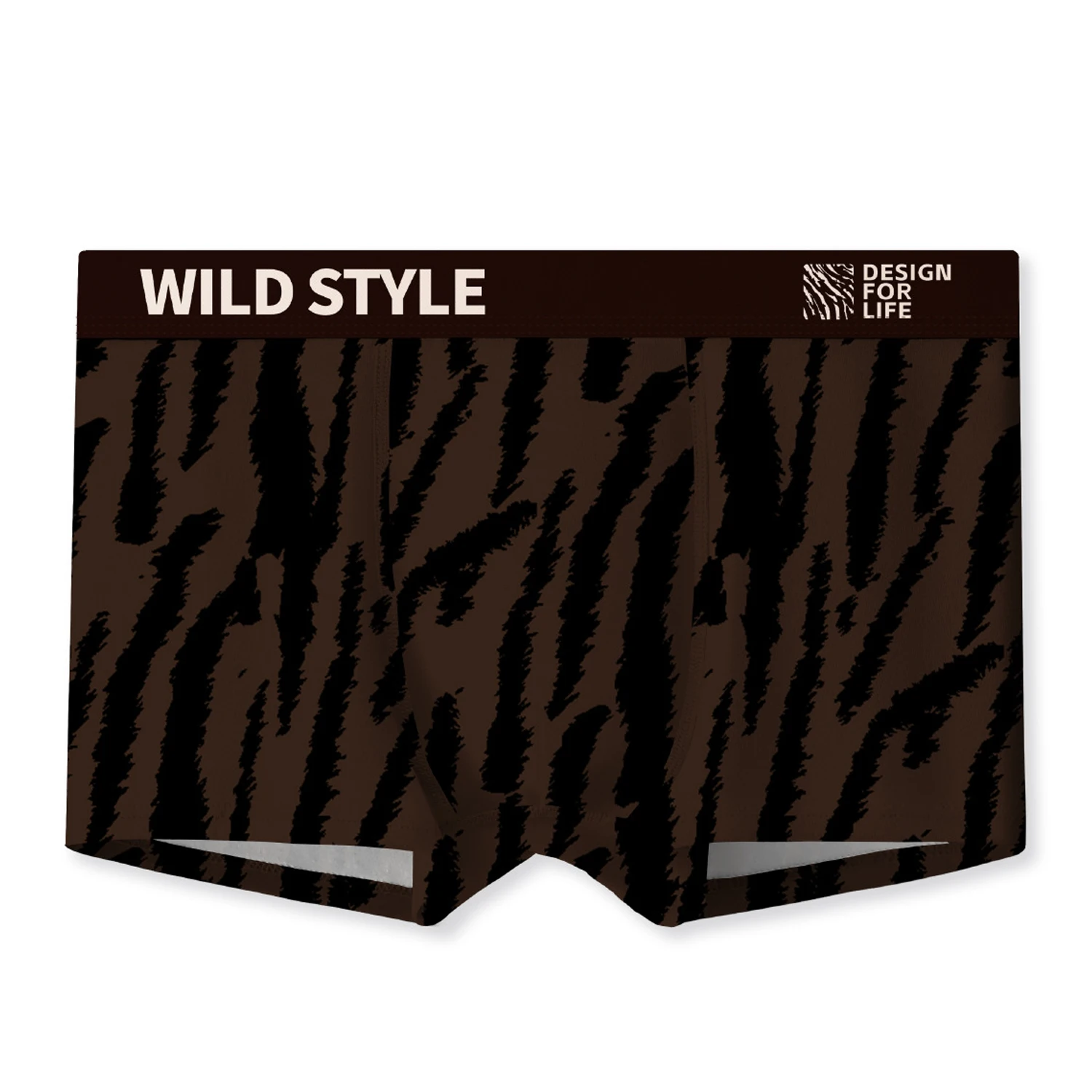 Leopard Printed Ice Silk Man Underwear Fashion Men Underpants Breathable Comfortable Men's Panties Mid-rise Sexy Boxer Shorts