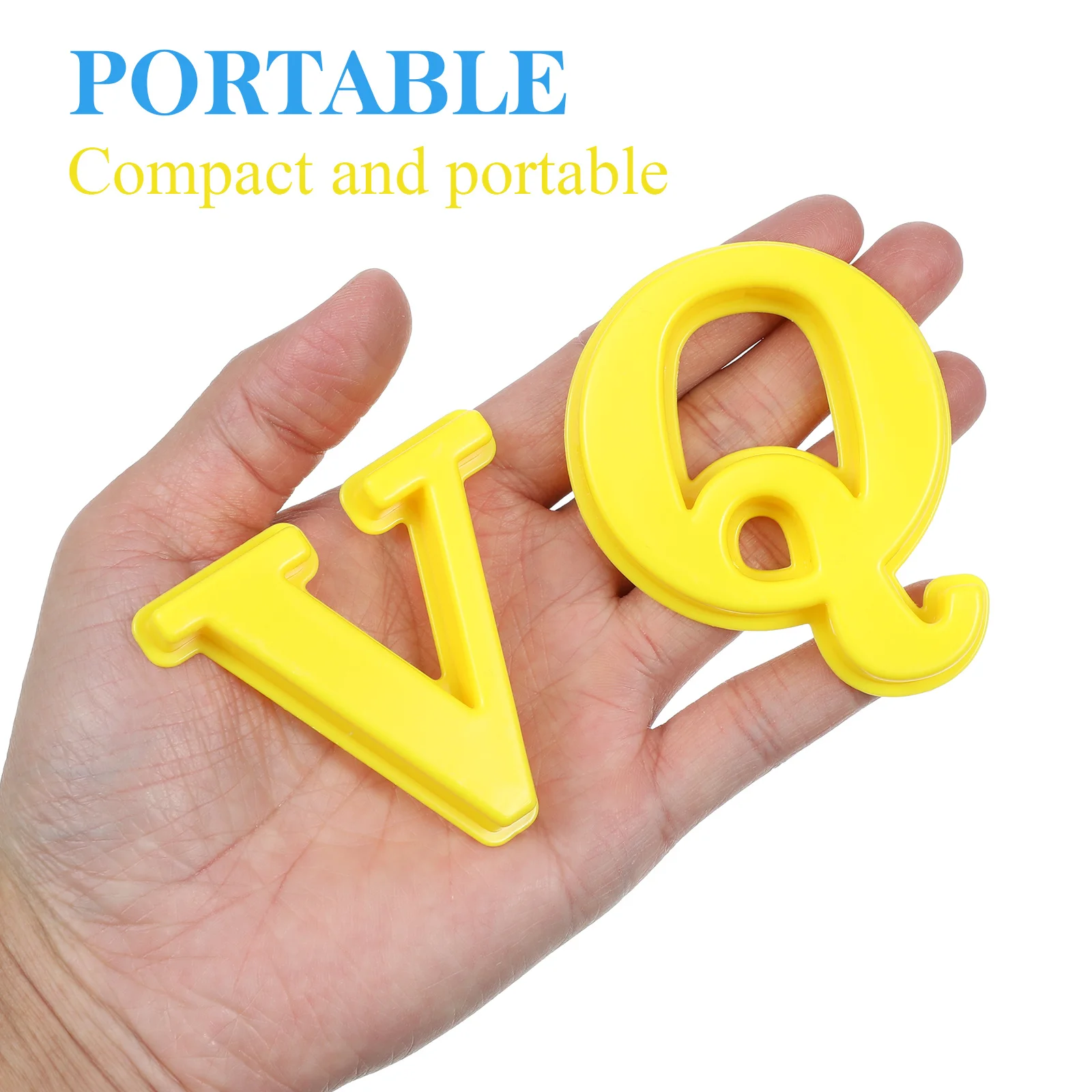 

26pcs Sand Alphabet Molds Kids Letters Learning For Beach Outdoor Play Creative Building Set Toddler Educational Molding Tools