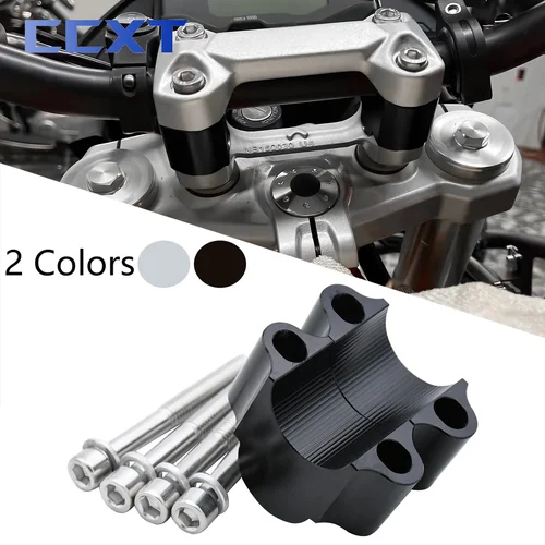 Abrazadera de mango de montaje de barra elevadora de manillar de motocicleta, 28mm, 22mm, para BMW R1300GS 1250GS R1200GS R1200R F700GS F800GS F750GS F850GS