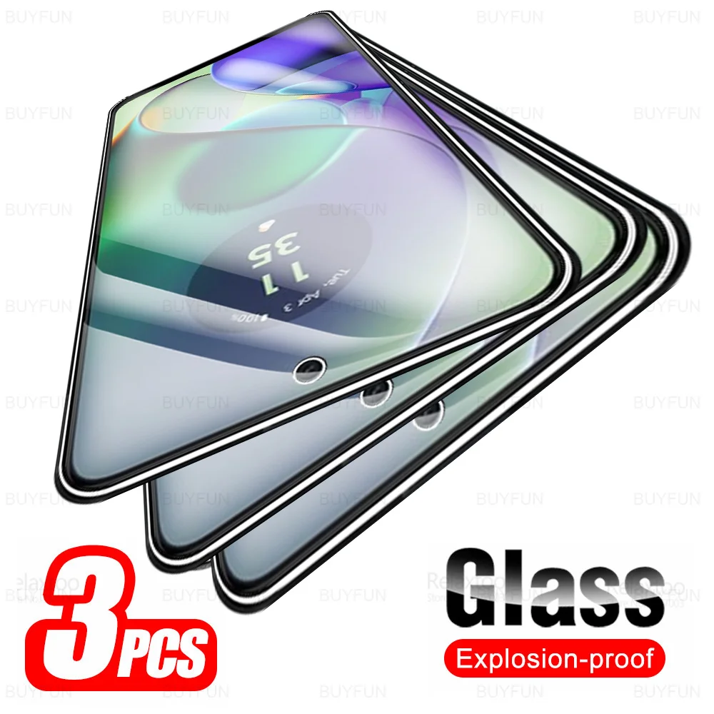 3Pcs Tempered Glass Full Cover Film For Motorola Moto G54 5G G84 G14 Screen Protector MotoG54 MotoG84 MotoG14 G 54 84 14 6.5inch