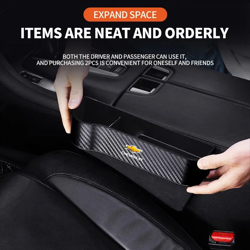 Car Seat Central Control Seat Gap Storage And Sorting Box For Chevrolet Trax Niva Avalanche Orlando kalos Equinox Accessories