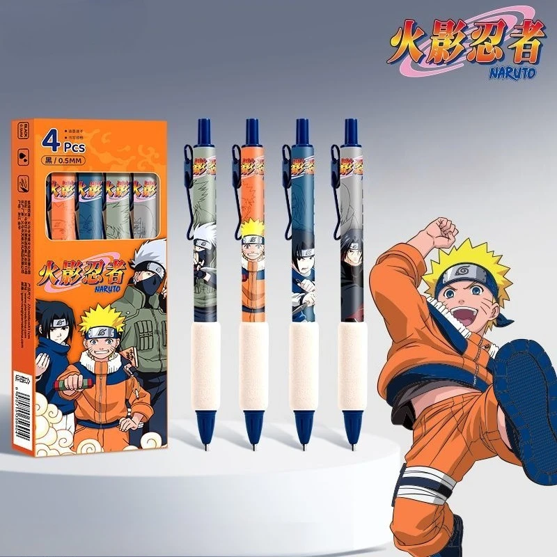 NARUTO Uzumaki Naruto Uchiha Sasuke Haruno Sakura Secondary Animation Surrounding Students Gel Pen Creative Cartoon Ink Pen Gift - view 3