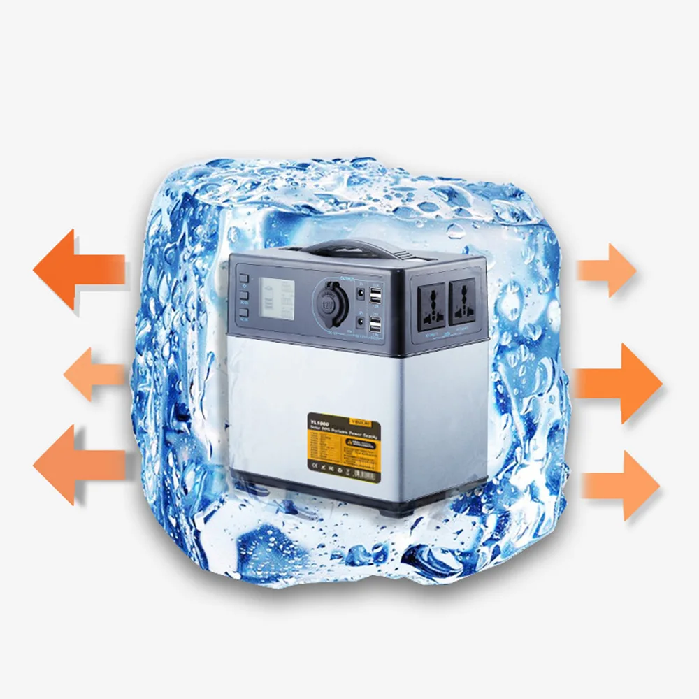 220V 450wh 300W outdoor power supply Large capacity power bank Camping backup battery Emergency starter with battery