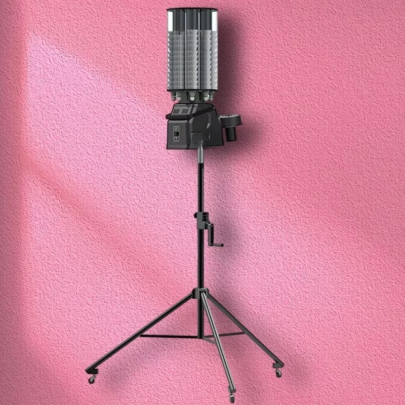 Professional PB-6001 Pro Badminton Shuttlecock Training Machine Remote Control 20-140km/h Speed 4-6 Hours Battery Life for