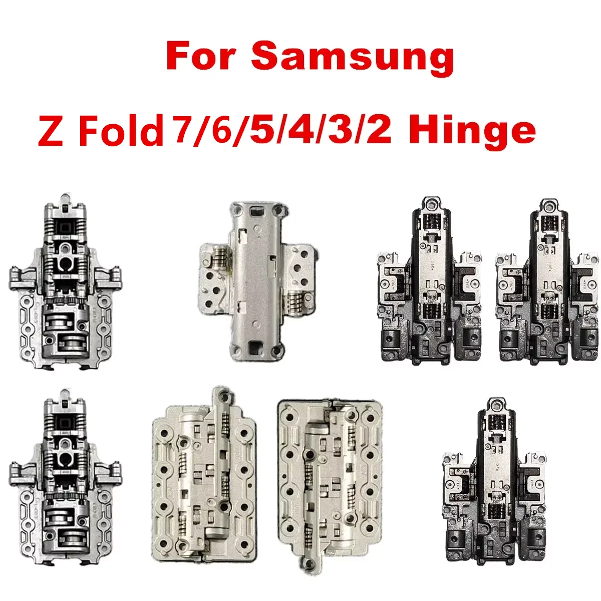 Hinge Shaft Middle Bearing For Samsung Galaxy Z Fold 6 5 4 3 2 F956 F946 F936 F926 F916 Rotating Spin Axis Assembly Replacement