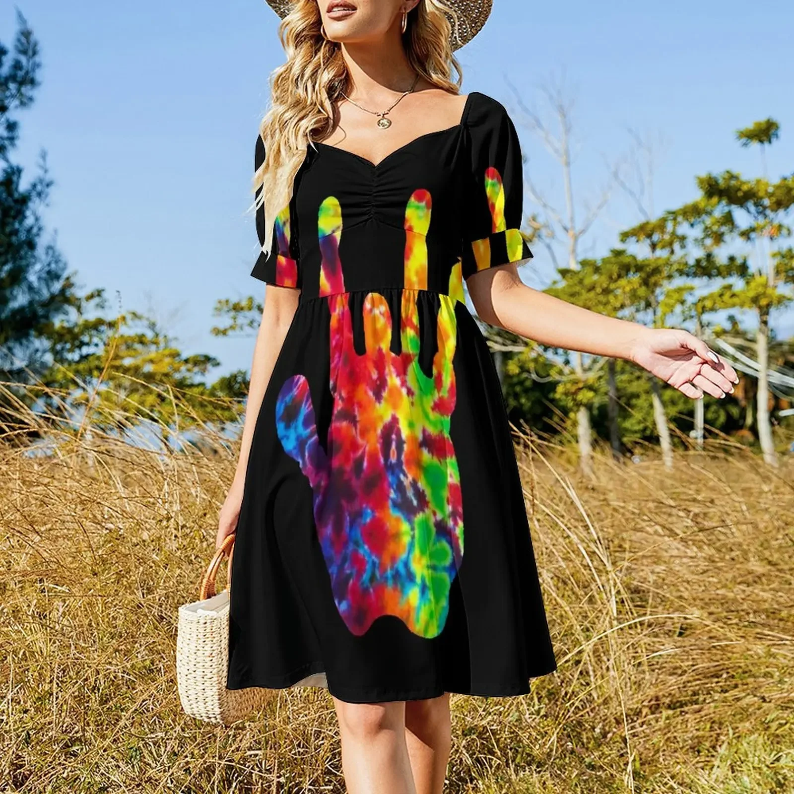 Tie-dye Hand VIII Sleeveless Dress party dresses women Casual dresses Dress for pregnant women dresses summer woman 2025 Dress