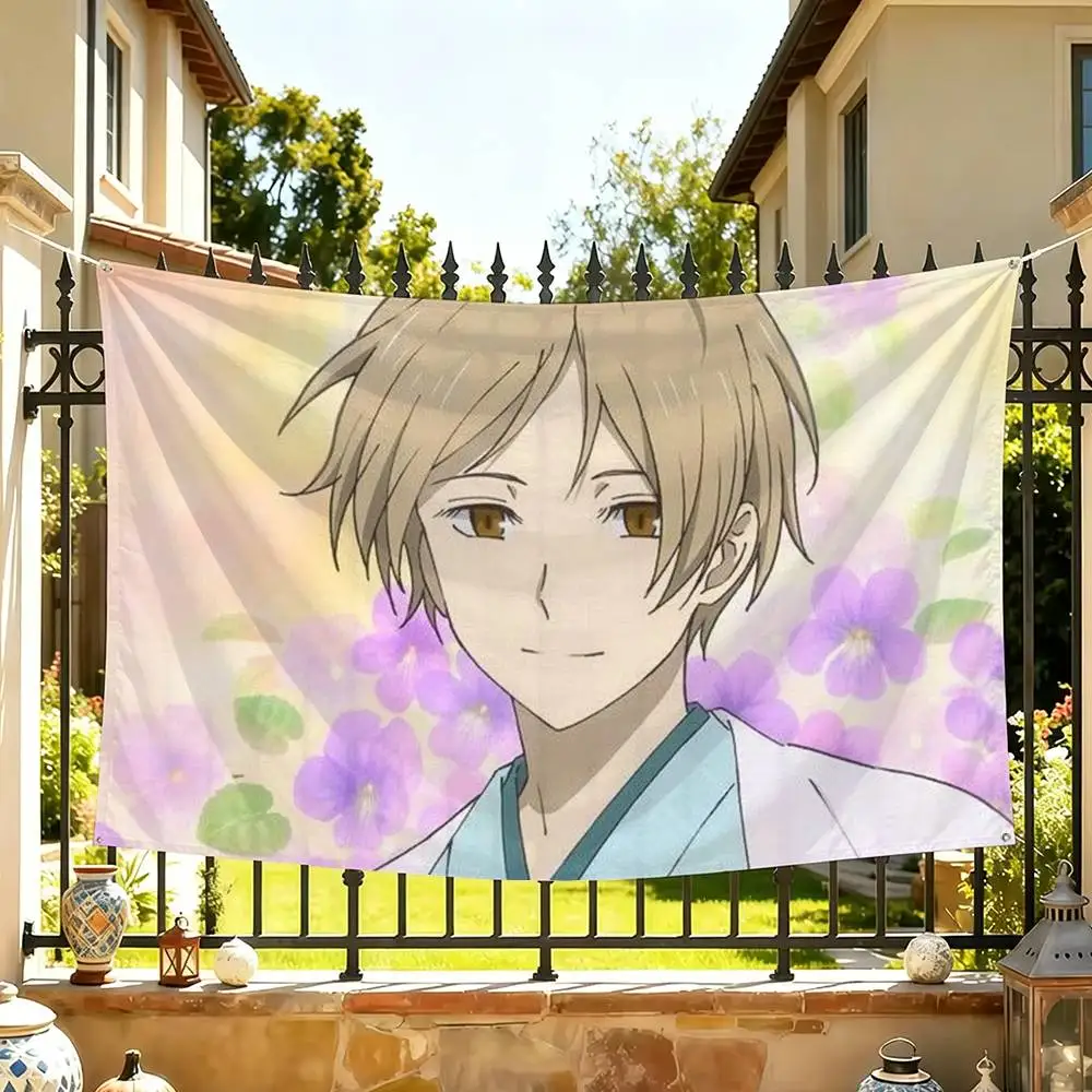 Natsume Takashi  Flag Suitable For Party Club Outdoor Interior Wall Decoration Banner Fans Gift