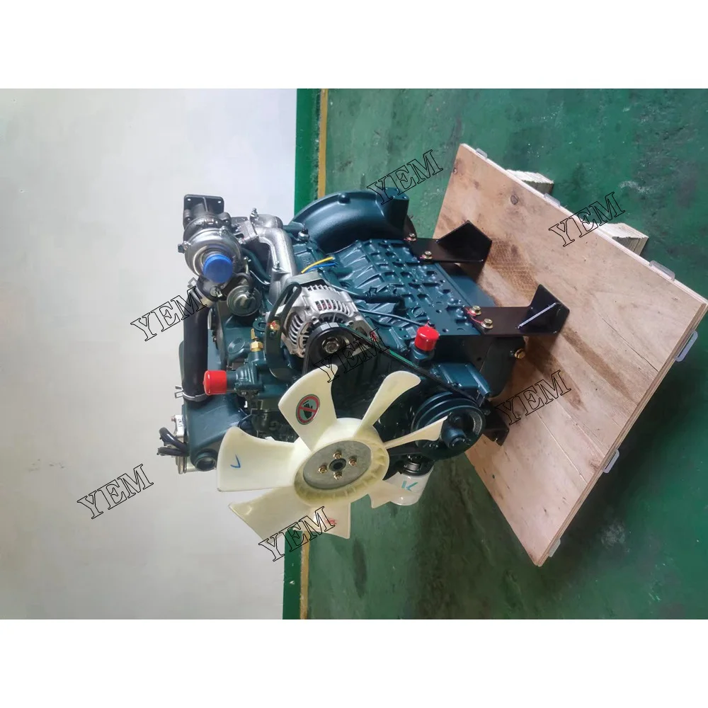 Complete Engine Assy With boost speed 1800 For Kubota V2403 Excavator Engine Parts