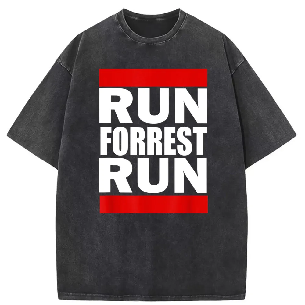 FORREST RUN RUN Shirt T Shirt for Men Summer Sweatshirts Brand New Fashion Family Sportswears Man Unisex Long Sleeve Tees