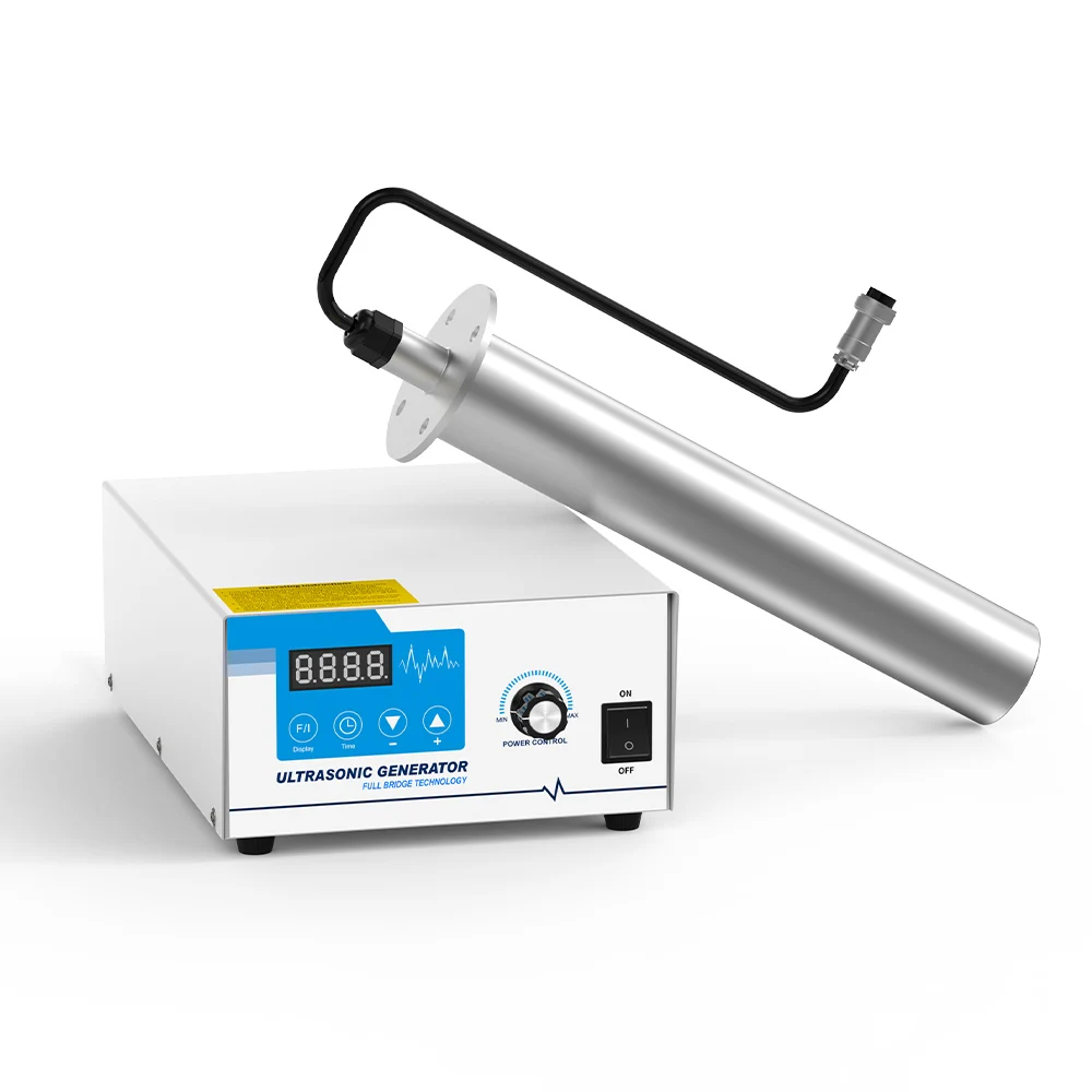 قضيب اهتزاز بالموجات فوق الصوتية غاطس Granbo 150 وات ~ 1050 وات معالج سائل فائق الصوت قابل للغمر 28/40 كيلو هرتز