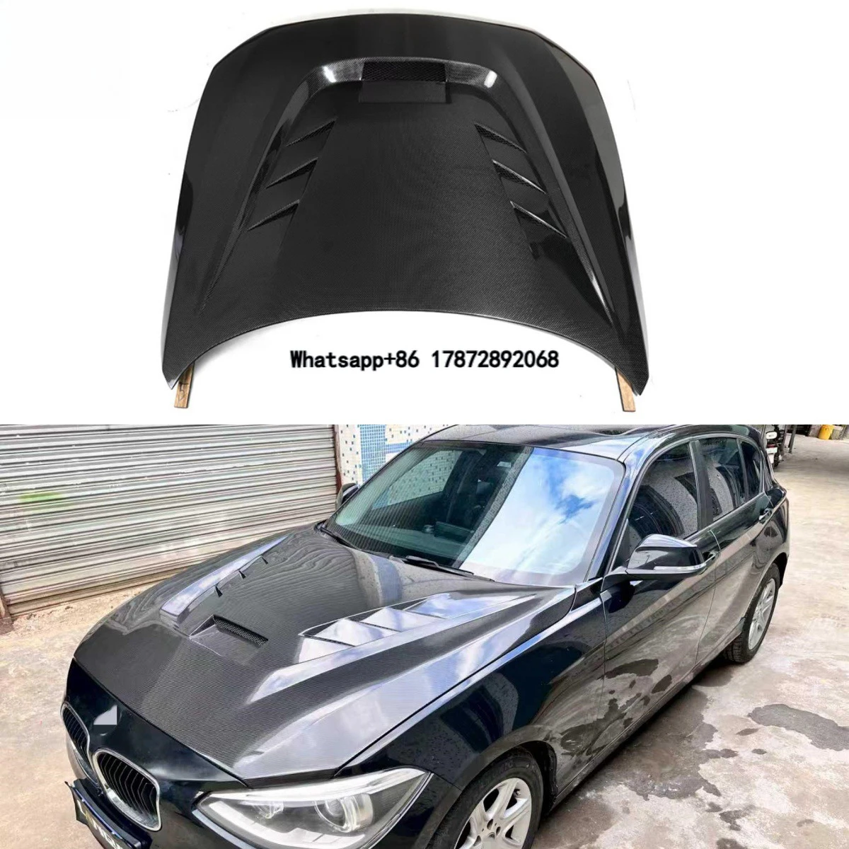 

NEW N Style Carbon Fiber Engine Hood for F20 F22 F87 1 Series 2 Series M2 Engine Bonnte Hood Body Kit