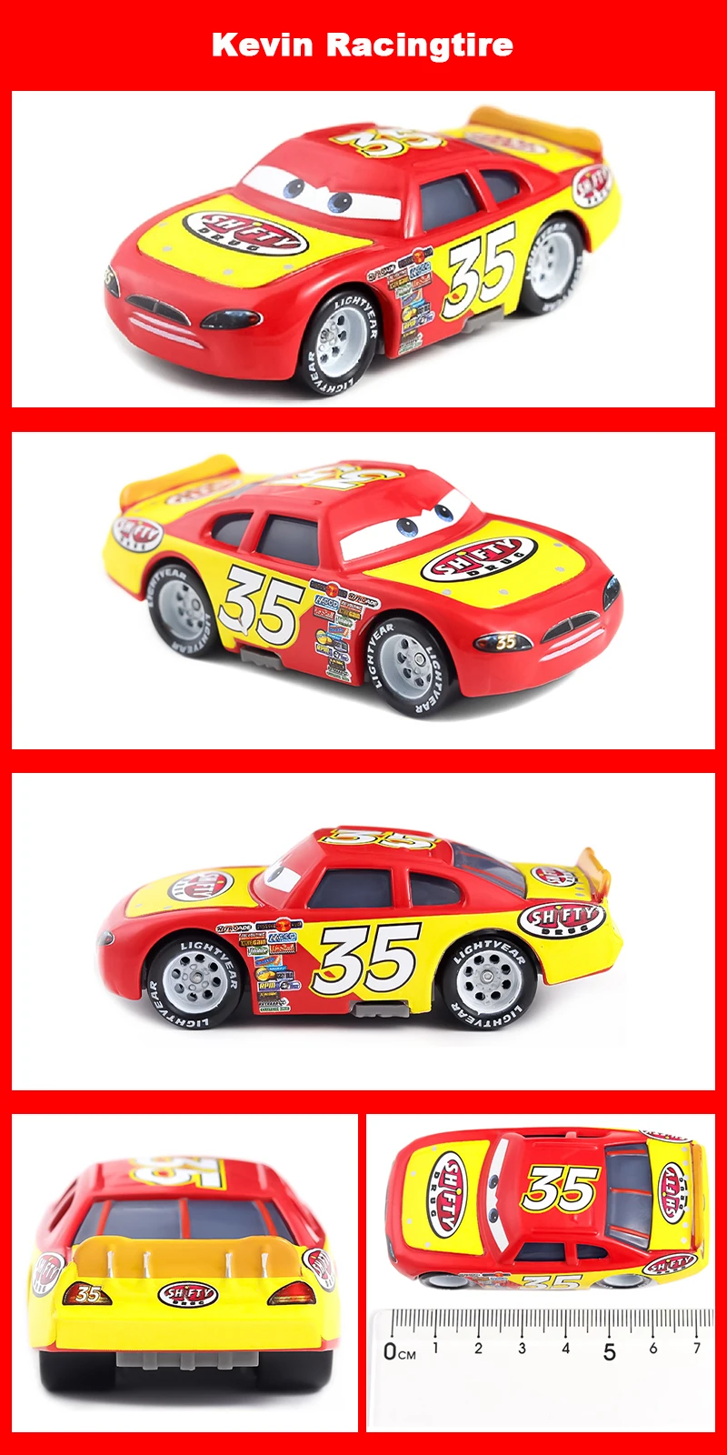 Pixar Cars Cruz Ramirez Rennwagen Spielzeug 1/55 Metall-Die-Cast Anime-Figur Modellauto Geburtstagsgeschenke Kinderspielzeug aus Legierungsmaterial – Detail 21
