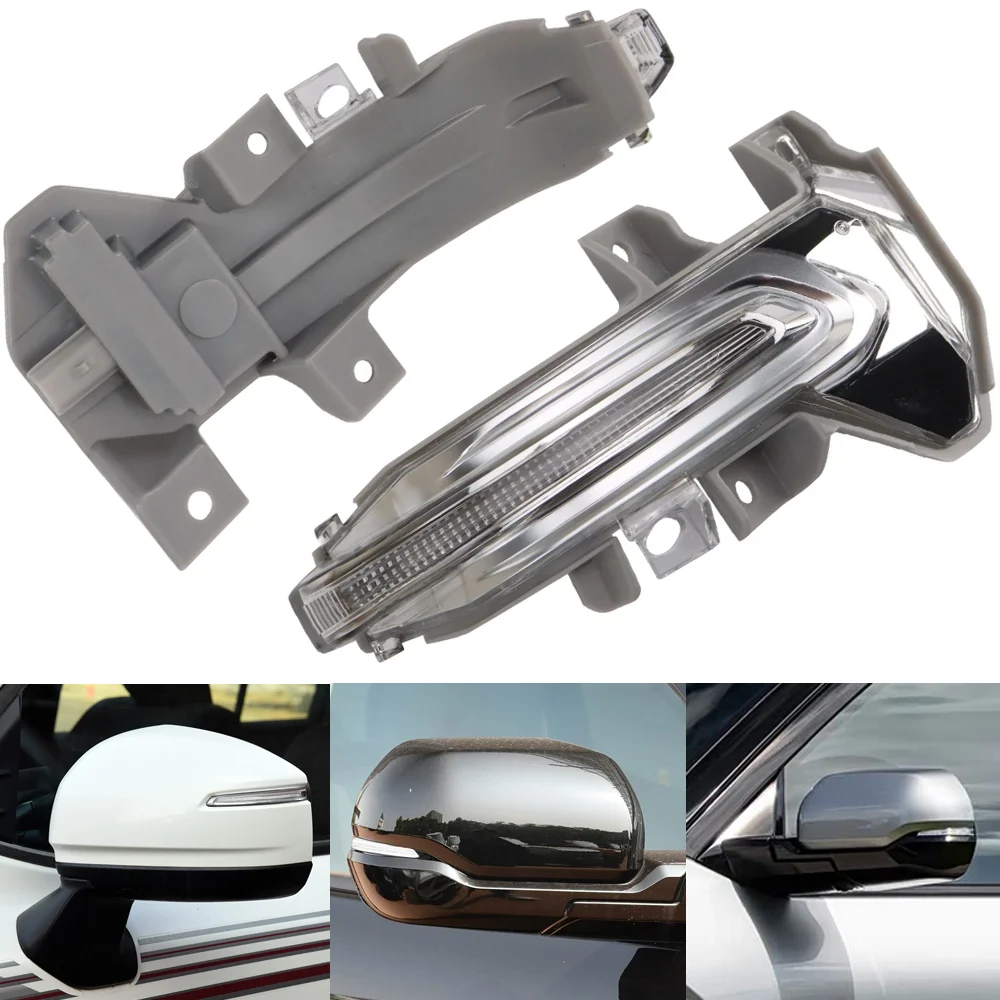 Rearview Mirror Turn Signal Light Indicator Flasher Blinker Warning Lamp For Toyota Land Cruiser Tundra 2021-26 Sequoia 2022-26