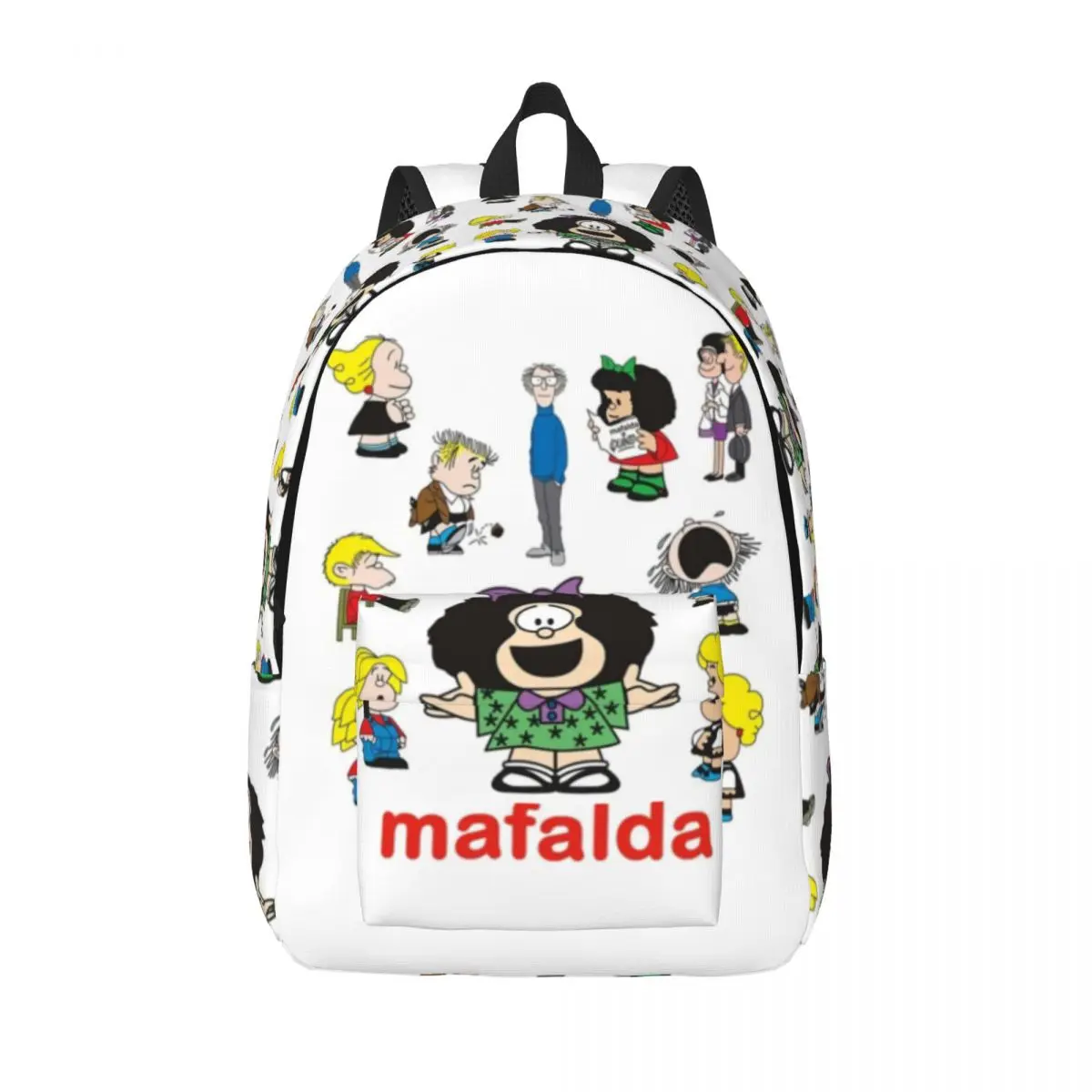 Mafalda et sa famille pour l'école primaire alth, cartable pour étudiants, sac à dos pour garçons et filles, cadeau pour enfants