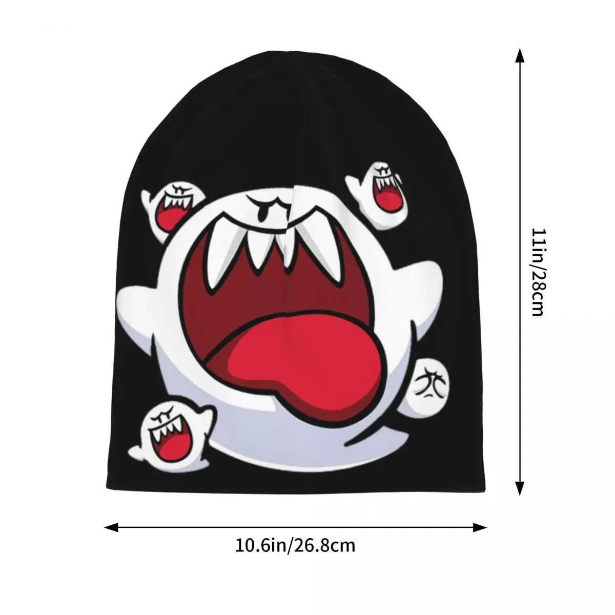 King Boo Warm Knitted Cap Hip Hop Bonnet Hat Autumn Winter Outdoor Beanies Hats for Men Women Adult