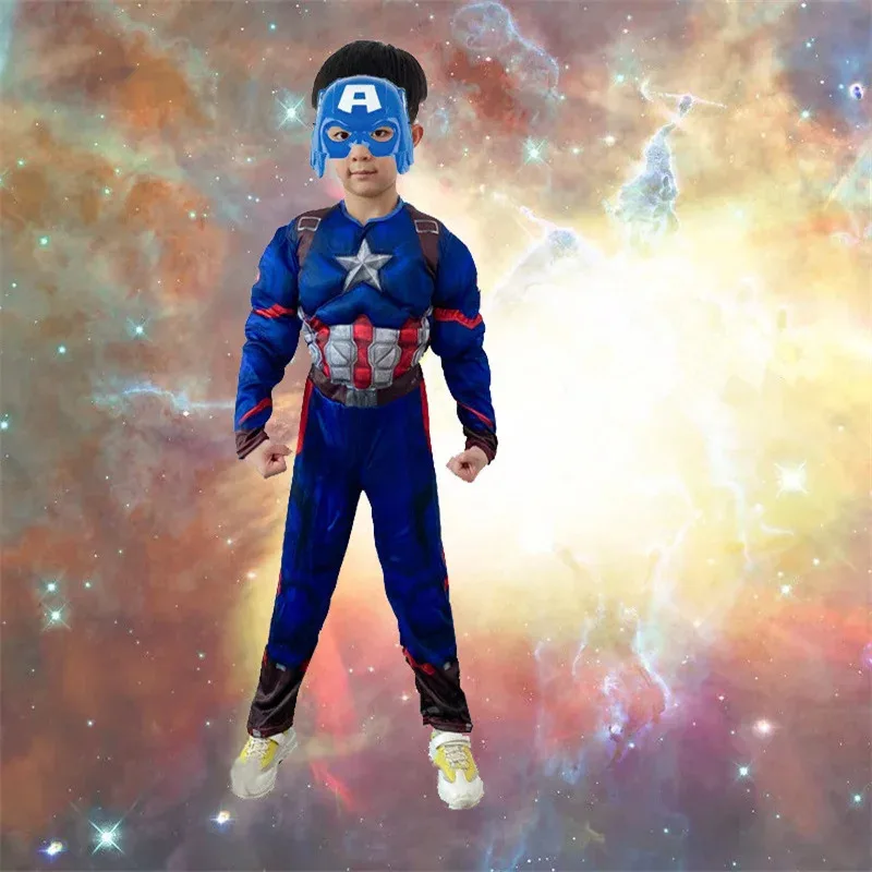 

Аниме Косплей Новый ребенок Фильм H-hulking с маской костюм Косплей Костюм Аниме супергерой Мальчик Девушка Хэллоуин Мышечный сгусток 72-й