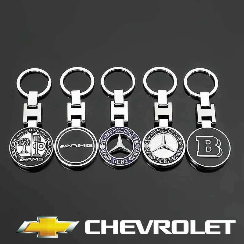 

Zinc Alloy Car Logo Key Rings Auto Key Chain Accessories For Mercedes Benz AMG W203 W206 W220 W205 W211 W212 W201 W210 W108 W168