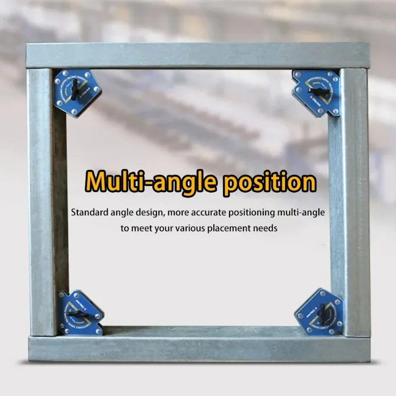 4PC Magnetic Welding Holders Angle Solder Arrow Magnet Weld Fixer Positioner Ferrite Holding Auxiliary Locator Tools