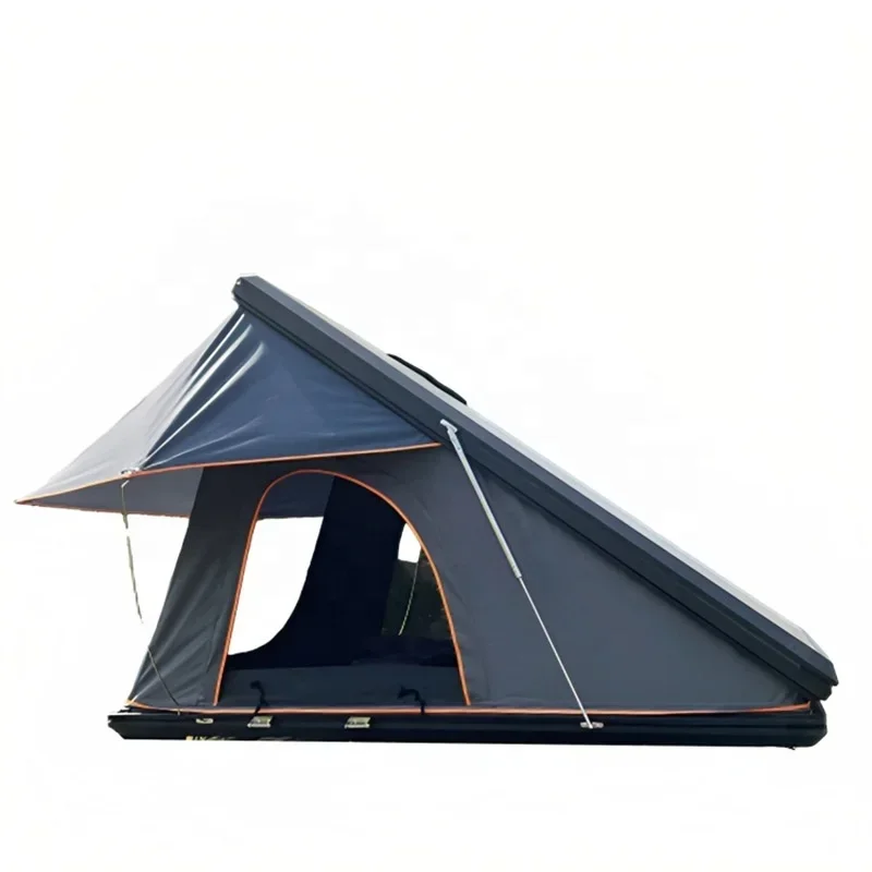 

Палатка на крышу автомобиля из алюминиевого сплава с жестким верхом, полностью автоматическая складная палатка на крыше автомобиля для внедорожного пикапа
