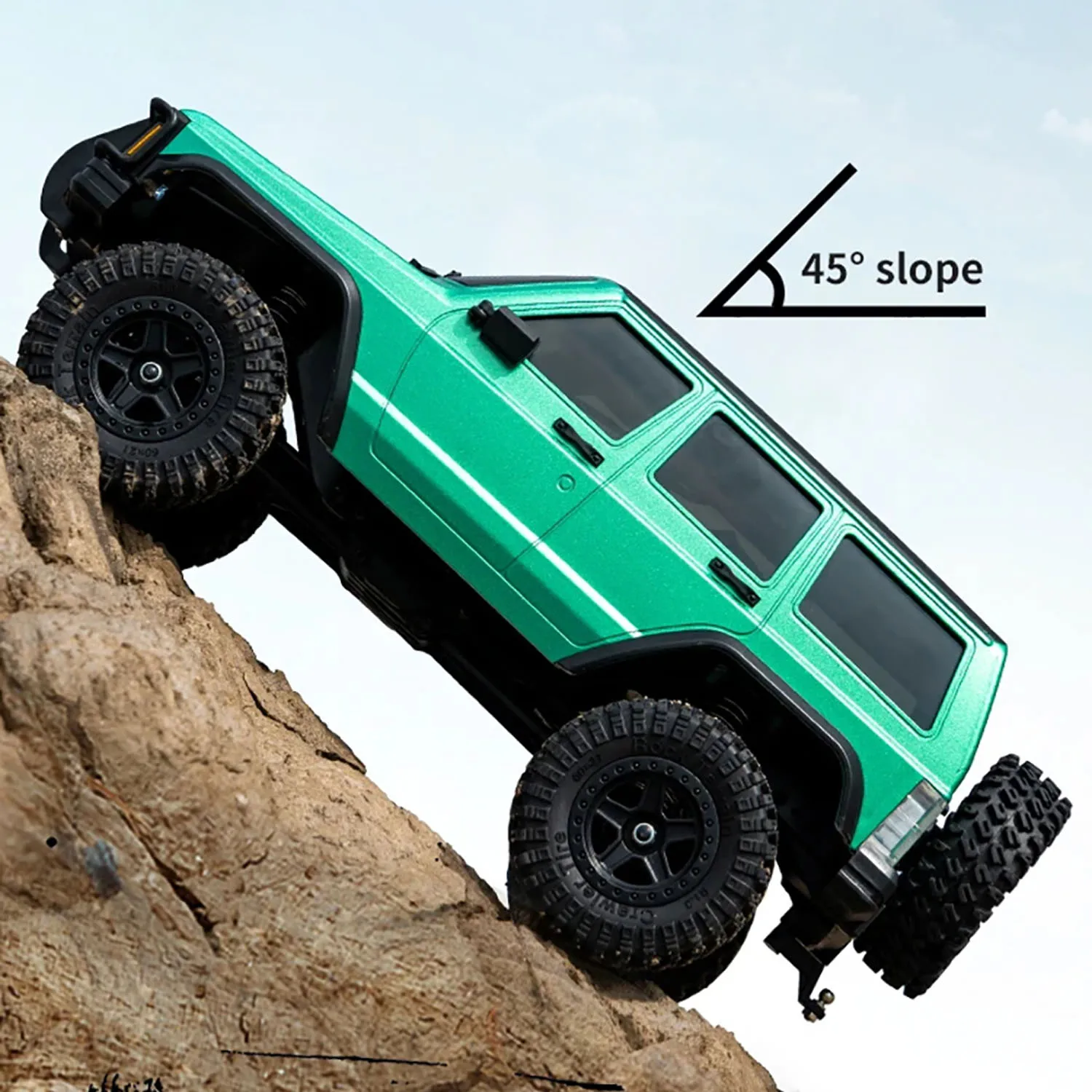 

1/18 ABS 4WD Радиоуправляемый Rock Crawler 8562 2,4G RC Внедорожники 3 скорости 370 Двигатель ESC Сервопривод Система Батарея