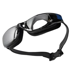 Gafas de natación para adultos, lentes de buceo profesionales impermeables con prescripción antiniebla para miopía, de-1,5 a-8,0