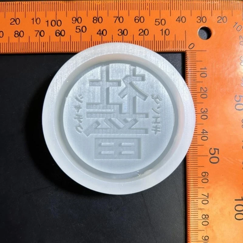 

91AC Silicone Epoxy Mold DIY Keychain Crafting Mould for Valentines Gift