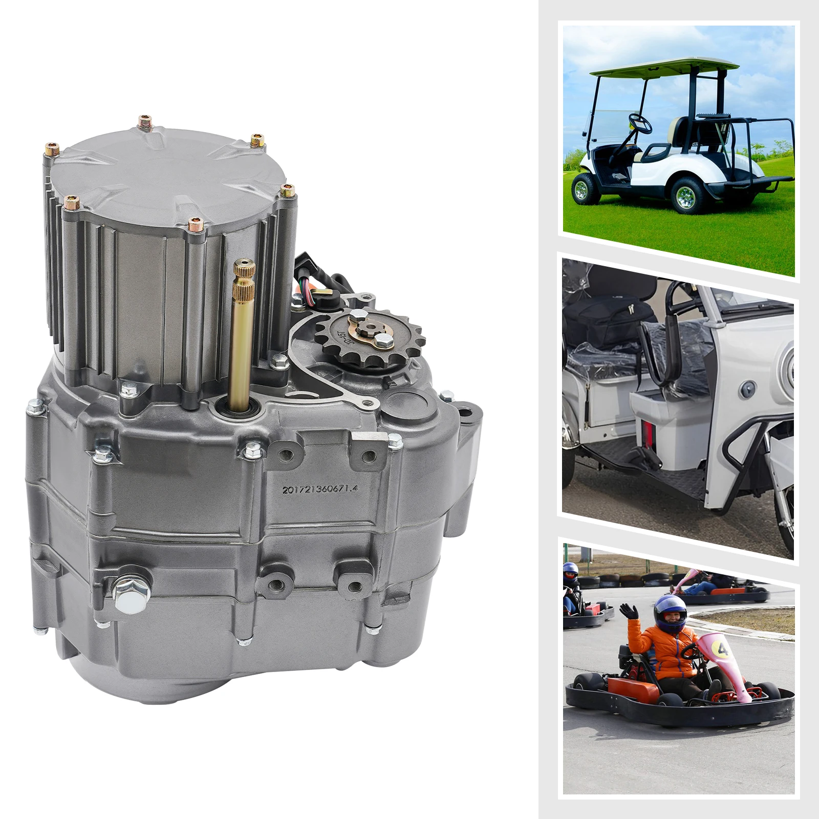 1000W Brushless Dc Motor Kit & Controller, Electric Motor DIY Conversion Kit, Electric Motor Kit - view 3