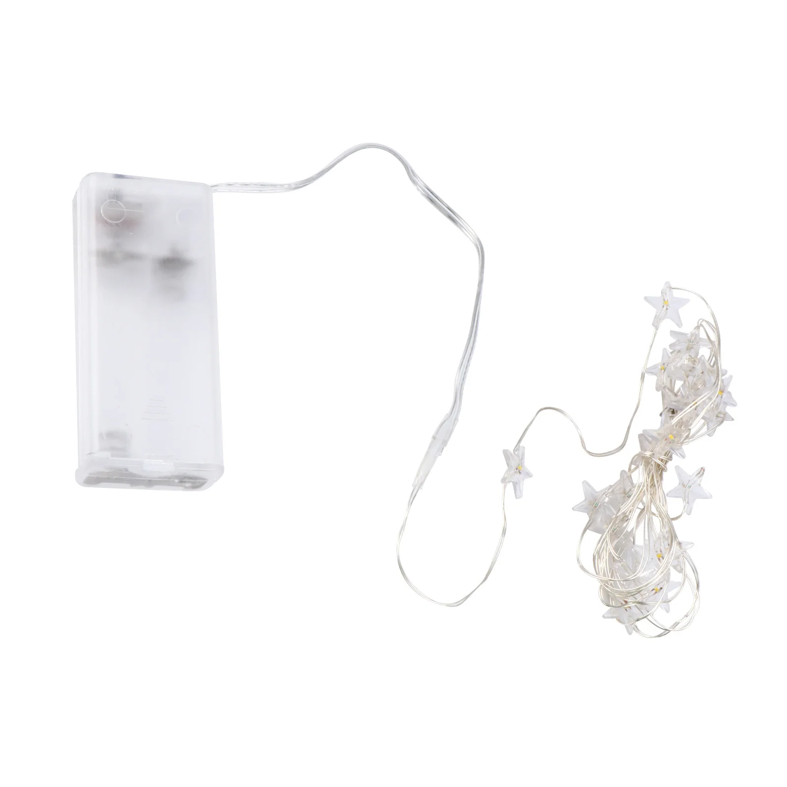 

2Pcs Star LED String Fairy Lights Party Decoration Romantic Bedroom Lamp for Wedding Valentine's Day