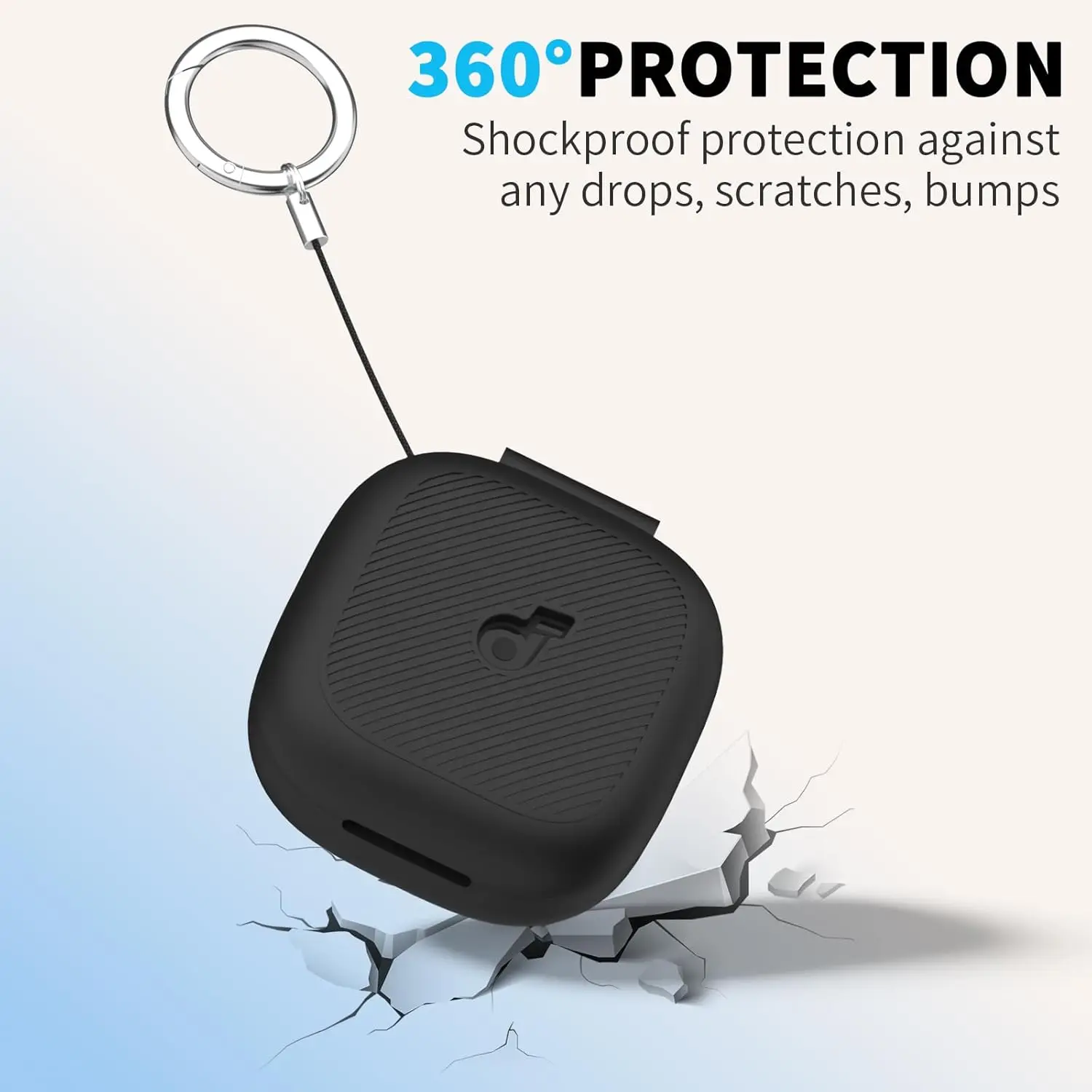 Silicone for Anker Soundcore P31i/Soundcore R60i NC Case, All-Round Protection Cover Shockproof Scratch-Resistant Washable Soft - view 4