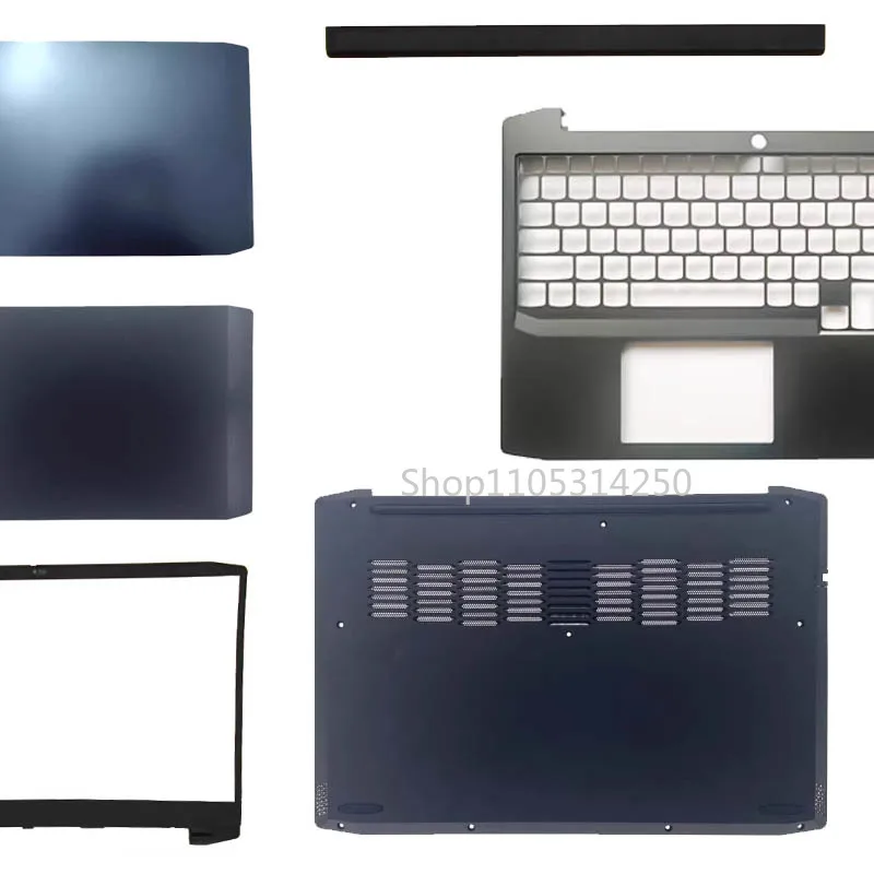 For Lenovo IdeaPad Gaming 3 15IMH05 15ARH05 Laptops Accessorie LCD Back Cover Front Bezel Hinges Cover Palmrest Bottom Case