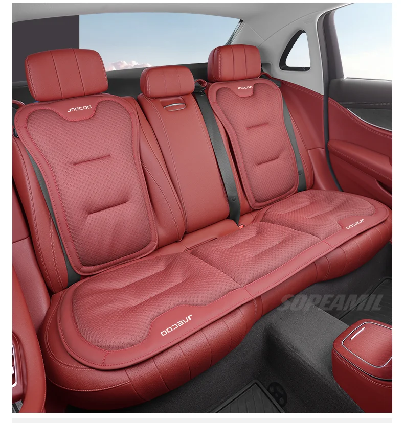 Für Chery JAECOO J5 J5EV J6 J7 J7SHS J8 J9 2024-2026 Auto-Sitzrückenlehnen-Kissenbezug Atmungsaktiver Sitzschutzbezug – Detail 25