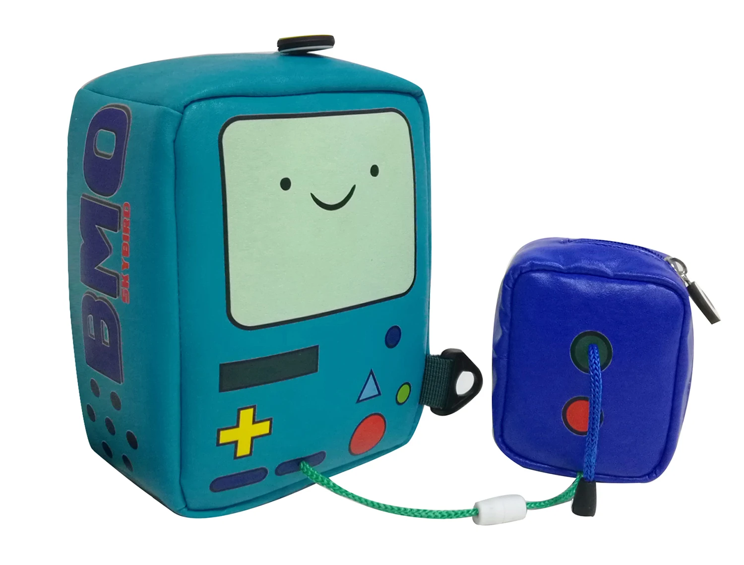 BMO Merch Single Shoulde Backpack CrossBody Finn Jake BMO Messenger bag Cartoon Single Straps Bag Beemo Children Birthday Gifts